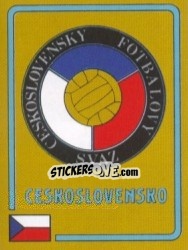 Sticker Emblem - UEFA Euro France 1984 n. 232 - Panini