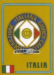 Sticker Emblem - UEFA Euro France 1984 - Panini