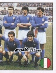 Figurina Team - UEFA Euro France 1984 - Panini