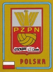 Sticker Emblem - UEFA Euro France 1984 n. 247 - Panini