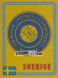 Sticker Emblem - UEFA Euro France 1984 n. 256 - Panini