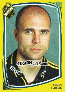 Cromo Teddy Lucic - Fotboll. Allsvenskan 2000 - Panini