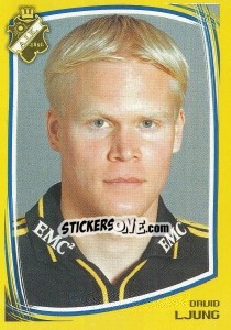 Sticker David Ljung - Fotboll. Allsvenskan 2000 - Panini