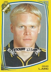 Figurina David Ljung - Fotboll. Allsvenskan 2000 n. 8 - Panini