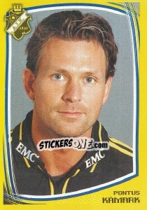 Cromo Pontus Kåmark - Fotboll. Allsvenskan 2000 - Panini