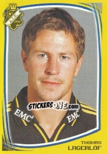 Cromo Thomas Lagerlöf - Fotboll. Allsvenskan 2000 - Panini