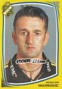 Cromo Nebojsa Novakovic - Fotboll. Allsvenskan 2000 n. 16 - Panini