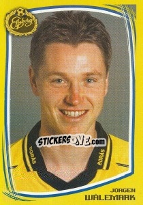 Cromo Jörgen Wålemark - Fotboll. Allsvenskan 2000 n. 31 - Panini
