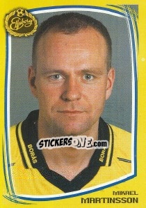 Sticker Mikael Martinsson - Fotboll. Allsvenskan 2000 - Panini