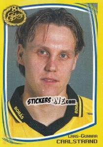 Cromo Lars-Gunnar Carlstrand - Fotboll. Allsvenskan 2000 n. 33 - Panini