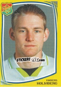 Cromo Anders Holmberg - Fotboll. Allsvenskan 2000 - Panini