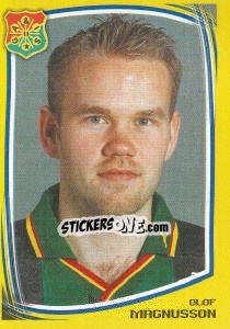 Cromo Olof Magnusson - Fotboll. Allsvenskan 2000 - Panini