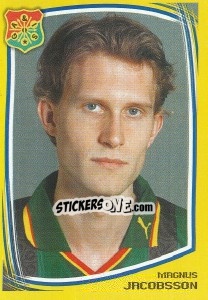 Sticker Magnus Jacobsson - Fotboll. Allsvenskan 2000 - Panini