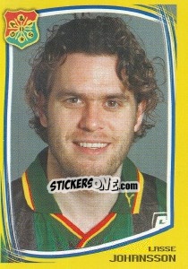 Figurina Lasse Johansson - Fotboll. Allsvenskan 2000 n. 43 - Panini