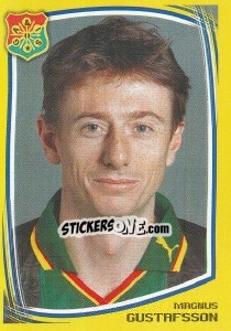 Sticker Magnus Gustafsson - Fotboll. Allsvenskan 2000 - Panini