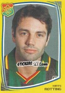 Figurina Mats Rotting - Fotboll. Allsvenskan 2000 n. 48 - Panini