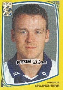 Cromo Magnus Erlingmark - Fotboll. Allsvenskan 2000 - Panini