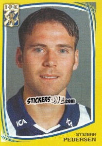 Cromo Steinar Pedersen - Fotboll. Allsvenskan 2000 - Panini