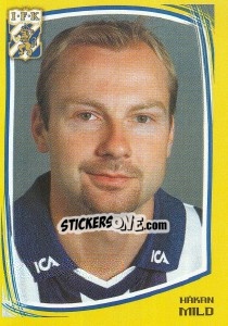 Figurina Håkan Mild - Fotboll. Allsvenskan 2000 n. 59 - Panini