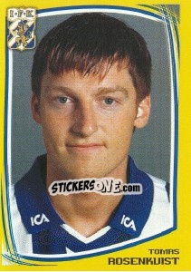Cromo Tomas Rosenkvist - Fotboll. Allsvenskan 2000 - Panini