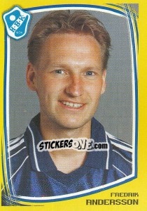 Cromo Fredrik Andersson - Fotboll. Allsvenskan 2000 - Panini