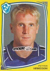 Sticker Petter Hansson - Fotboll. Allsvenskan 2000 - Panini