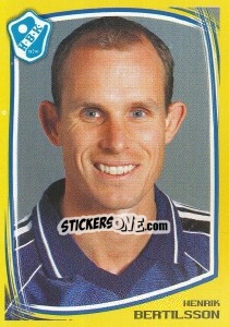 Cromo Henrik Bertilsson - Fotboll. Allsvenskan 2000 - Panini