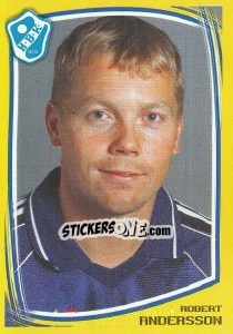 Sticker Robert Andersson - Fotboll. Allsvenskan 2000 - Panini