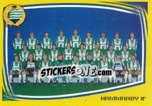 Cromo Lagbild - Fotboll. Allsvenskan 2000 - Panini