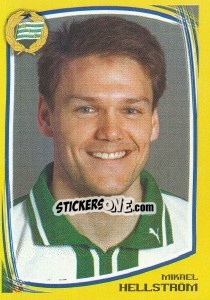 Sticker Mikael Hellström - Fotboll. Allsvenskan 2000 - Panini