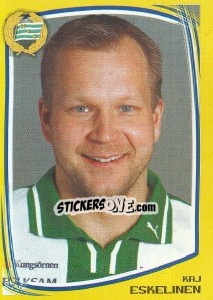 Sticker Kaj Eskelinen - Fotboll. Allsvenskan 2000 - Panini