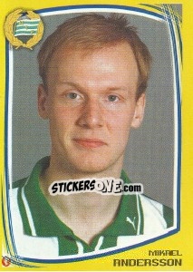 Cromo Mikael Andersson - Fotboll. Allsvenskan 2000 n. 93 - Panini