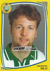 Sticker Andreas Bild - Fotboll. Allsvenskan 2000 - Panini