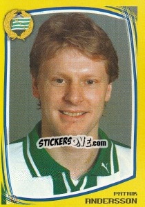 Sticker Patrik Andersson - Fotboll. Allsvenskan 2000 - Panini