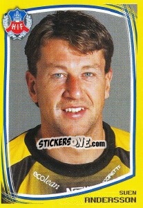 Cromo Sven Andersson - Fotboll. Allsvenskan 2000 - Panini