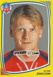 Sticker Ulrik Jansson - Fotboll. Allsvenskan 2000 - Panini