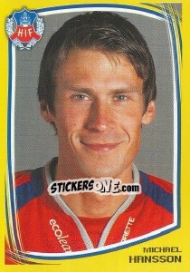 Sticker Michael Hansson - Fotboll. Allsvenskan 2000 - Panini