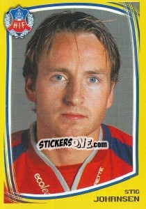 Cromo Stig Johansen - Fotboll. Allsvenskan 2000 - Panini