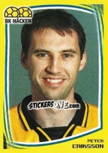 Cromo Peter Eriksson - Fotboll. Allsvenskan 2000 - Panini