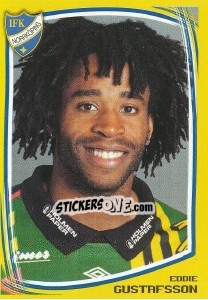 Figurina Eddie Gustafsson - Fotboll. Allsvenskan 2000 - Panini