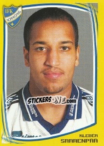 Sticker Klebér Saarenpää - Fotboll. Allsvenskan 2000 n. 135 - Panini