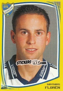 Figurina Mathias Florén - Fotboll. Allsvenskan 2000 - Panini