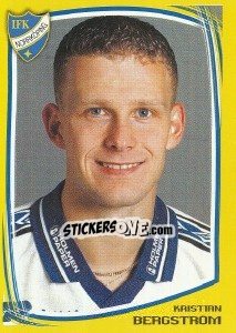 Cromo Kristian Bergström - Fotboll. Allsvenskan 2000 - Panini