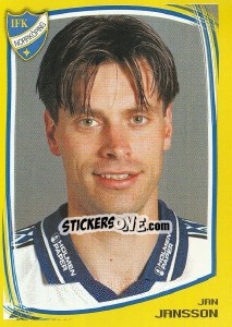 Cromo Jan Jansson - Fotboll. Allsvenskan 2000 - Panini