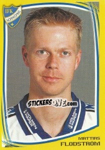 Sticker Mattias Flodström - Fotboll. Allsvenskan 2000 - Panini