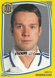 Sticker Mats Barkemo - Fotboll. Allsvenskan 2000 - Panini
