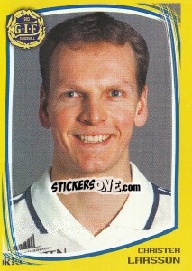 Sticker Christer Larsson - Fotboll. Allsvenskan 2000 - Panini