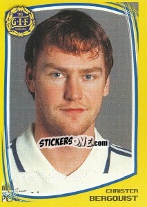 Sticker Christer Bergqvist - Fotboll. Allsvenskan 2000 - Panini