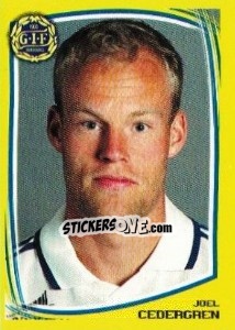 Figurina Joel Cedergren - Fotboll. Allsvenskan 2000 - Panini