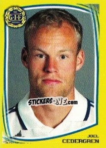 Cromo Joel Cedergren - Fotboll. Allsvenskan 2000 n. 159 - Panini